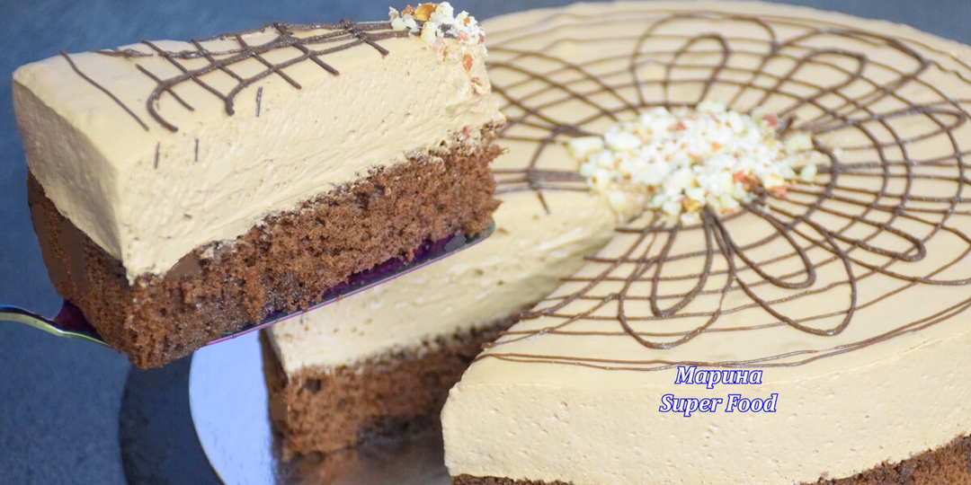 Торт "Неженка" или Шоколадный торт со сливками