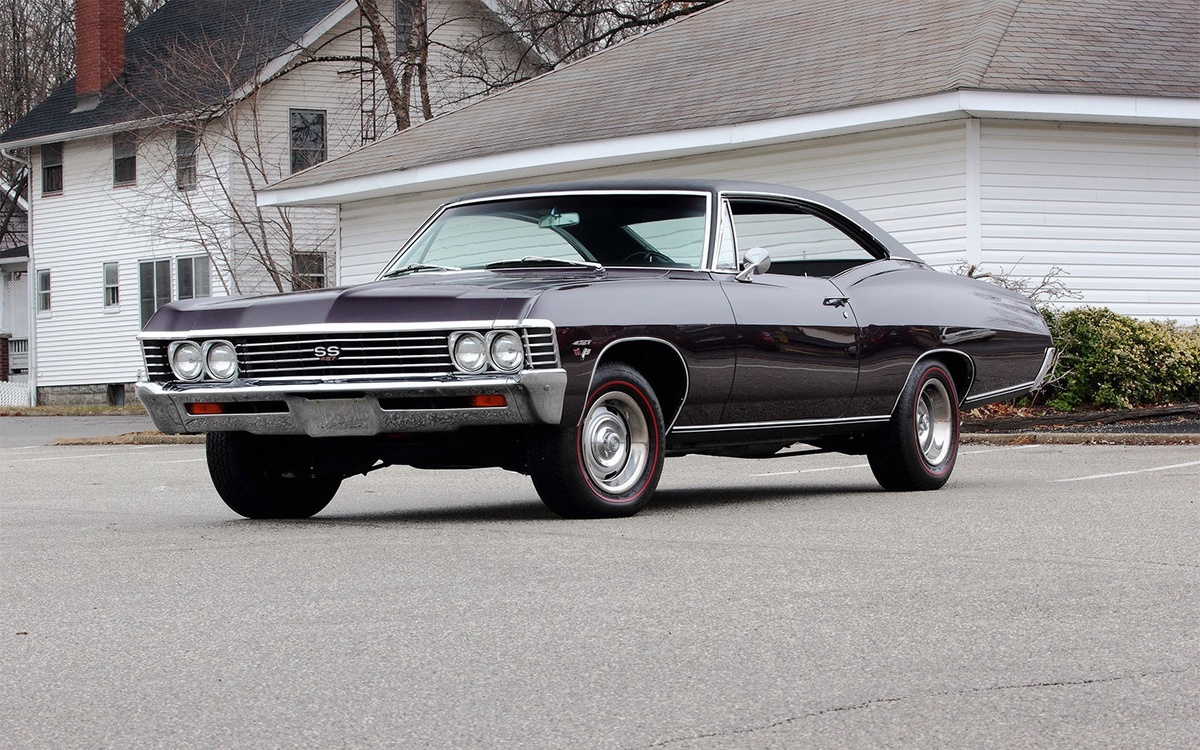 967 Chevrolet Impala 4 Door Sport Sedan (Фото: Wallscloud)