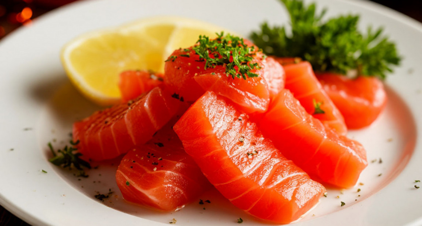    Ивлев завидует, гости в восторге: сухой способ засолки красной рыбы к Новому году от Елены Ландэ — не устоит даже Огненная Лошадь