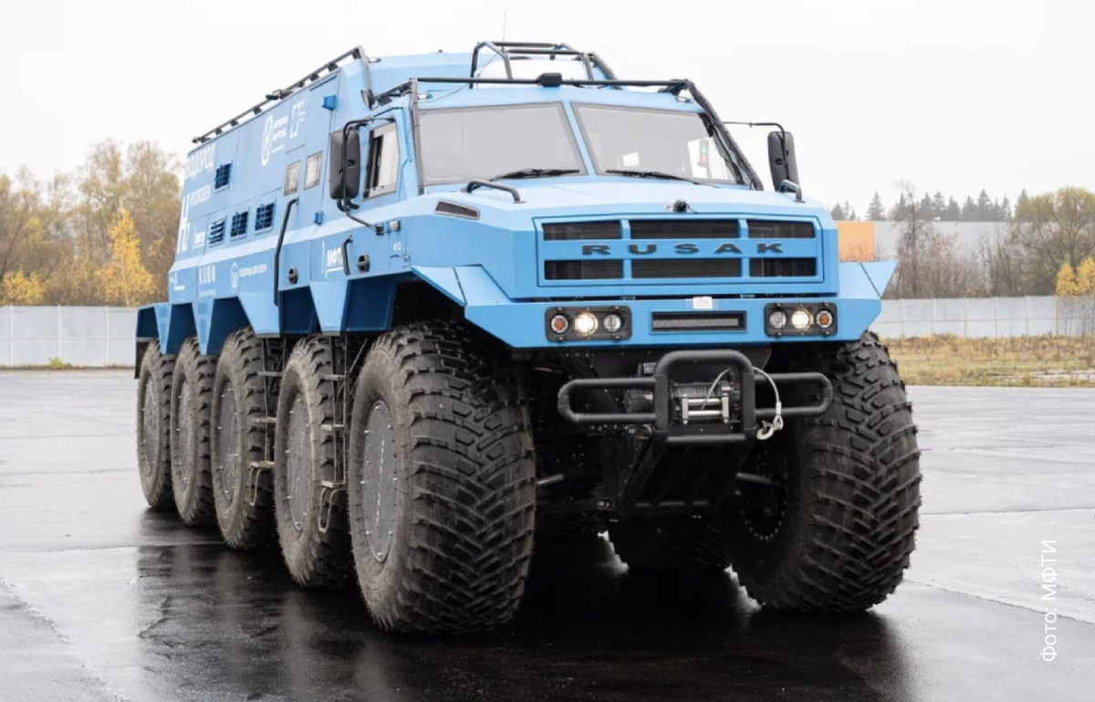Вездеход "Русак К-10". Фото МФТИ с сайта наука.рф