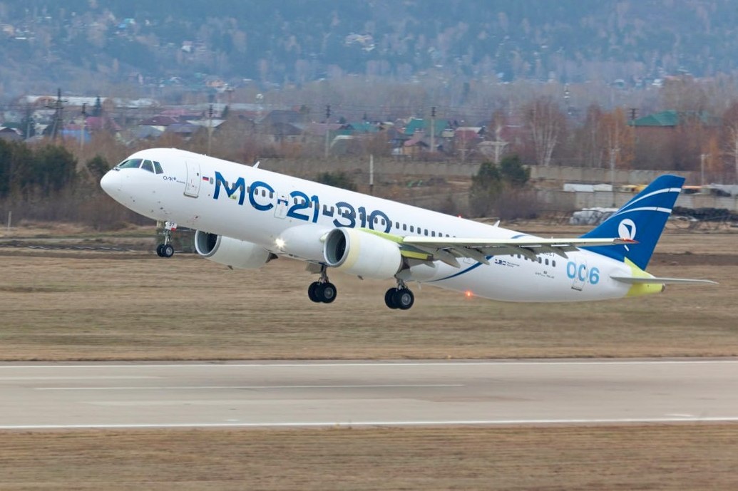 Главное событие месяца - взлетел МС-21-310 (бортовой 73057)