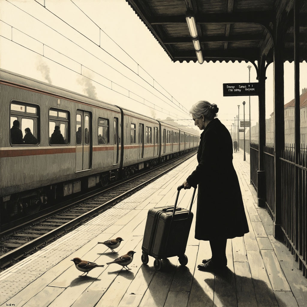 Поезд замедлял ход — и по дрожанию пола я понимал: приехали