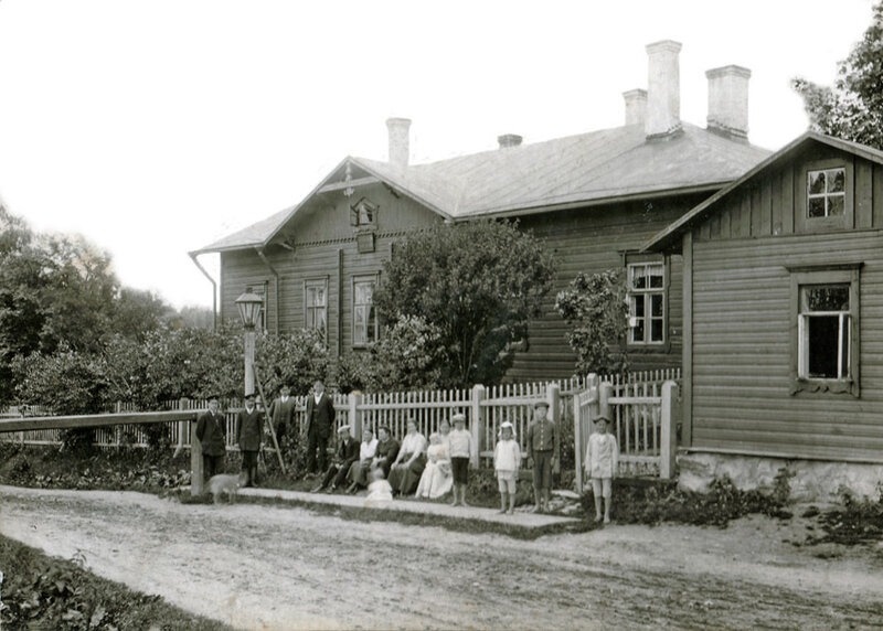 Таможня Раасули в 1914 году