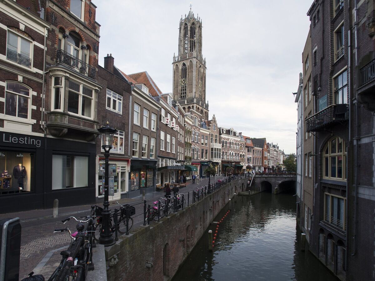    Старый канал Аудеграхт (Oudegracht) в Утрехте© РИА Новости / Виталий Белоусов