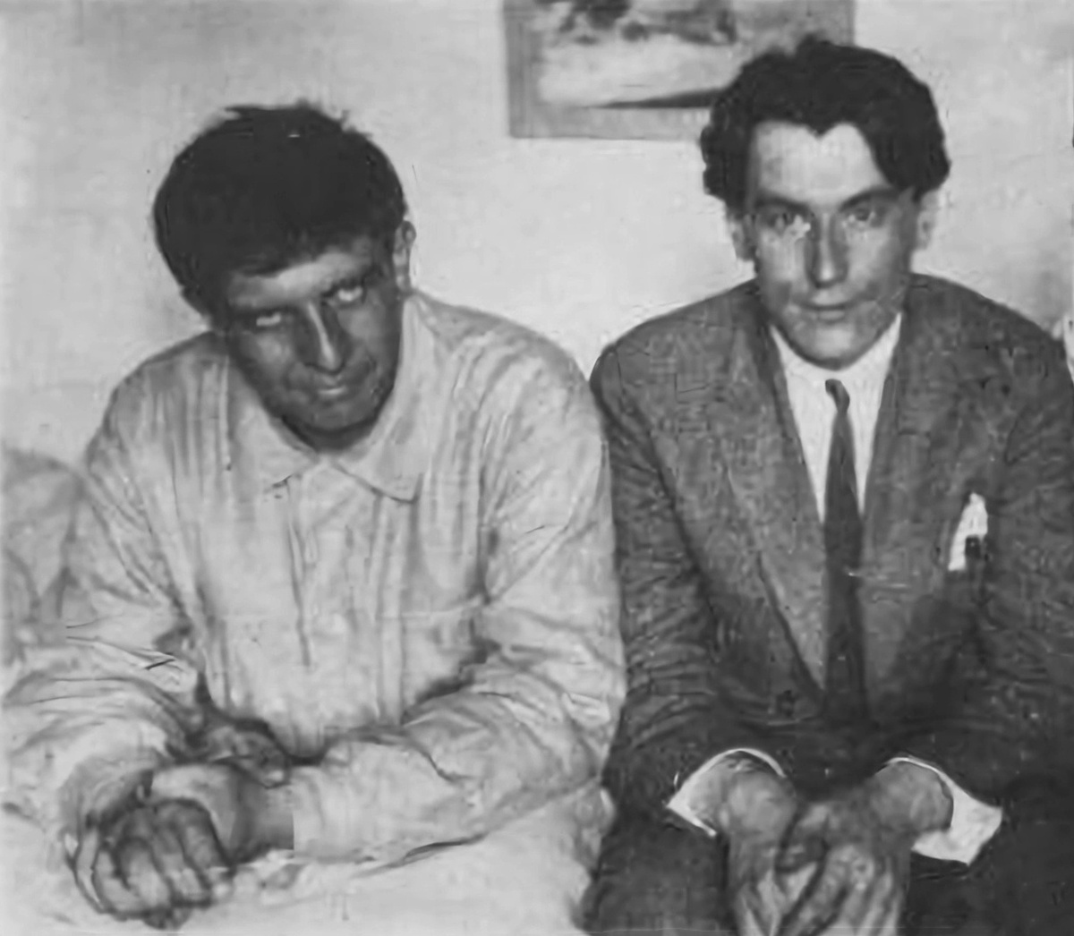 Багрицкий и Катаев. Фото: Музей истории российской литературы имени В.И. Даля