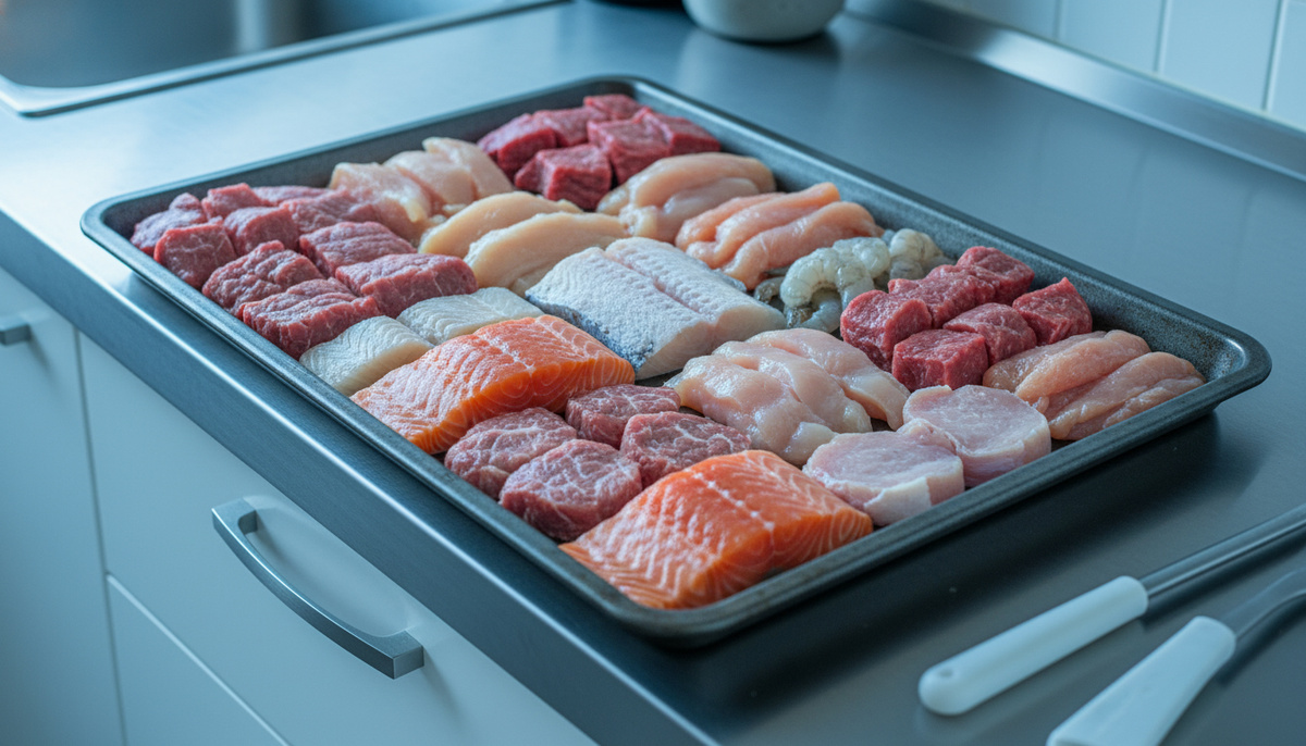    Предзаморозка на противне