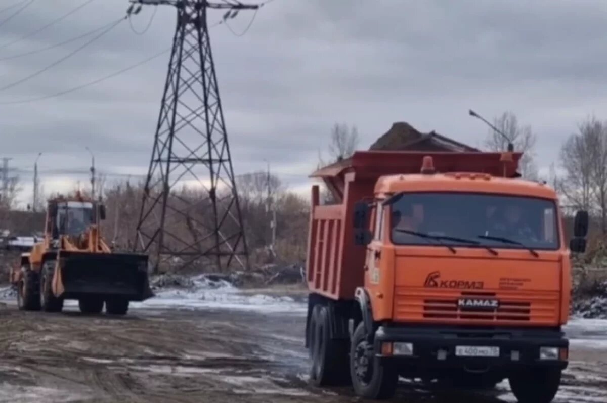    Томские дорожники усилили дежурство из-за гололеда