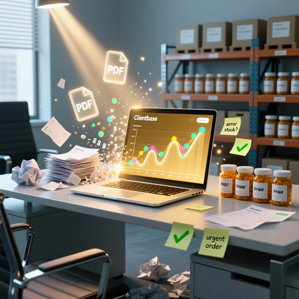 С появлением CRM "КБ" беспорядок закончился.