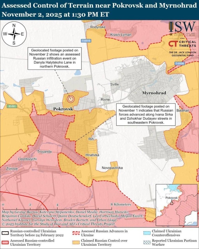    Покровск фактически потерян, держаться за Мирноград нет смысла. От Зеленского требуют спасти содлат