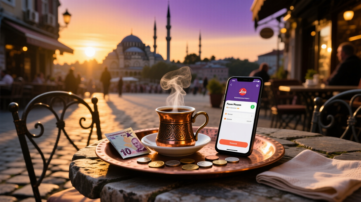 Расчеты в Турции требуют местной валюты. Безналичные операции через российские приложения часто недоступны.