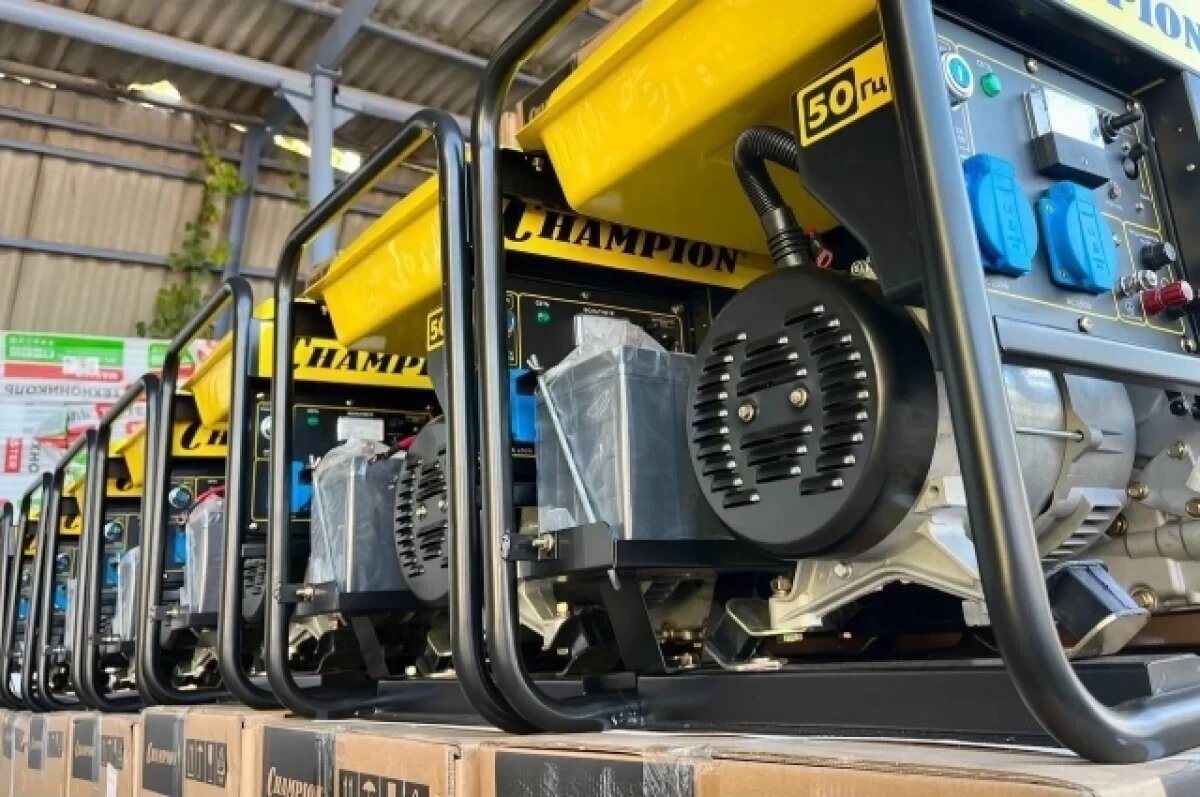    Белгородская область получила из Казани 14 генераторов для зимы