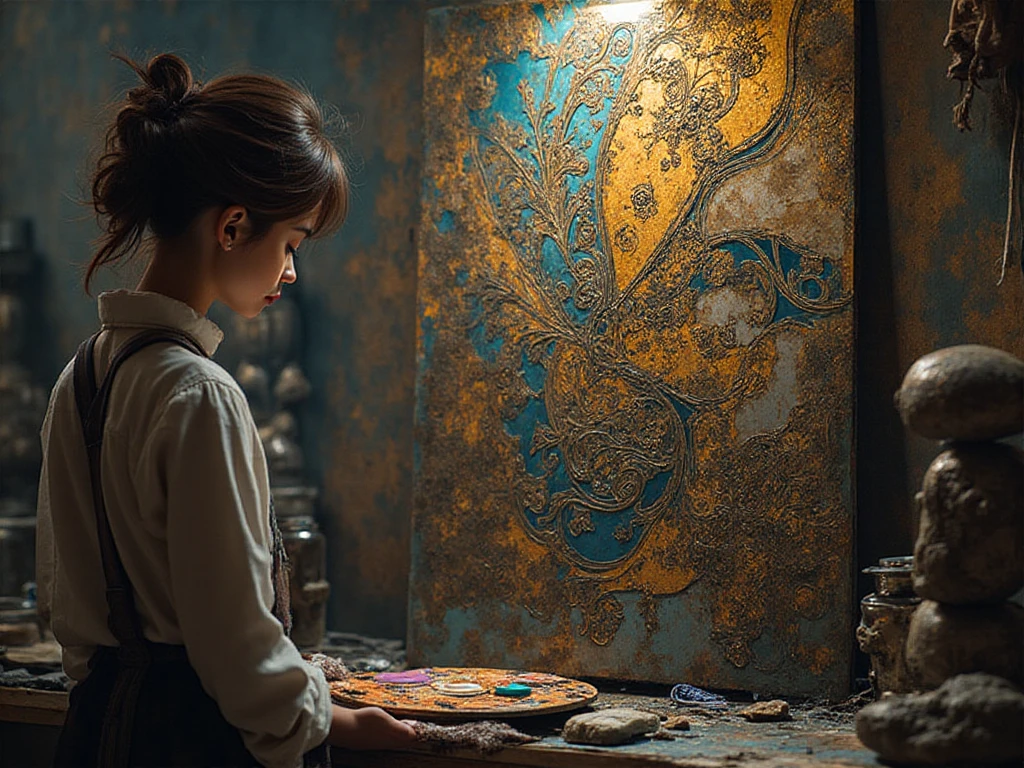 Художник декоративной росписи по металлу