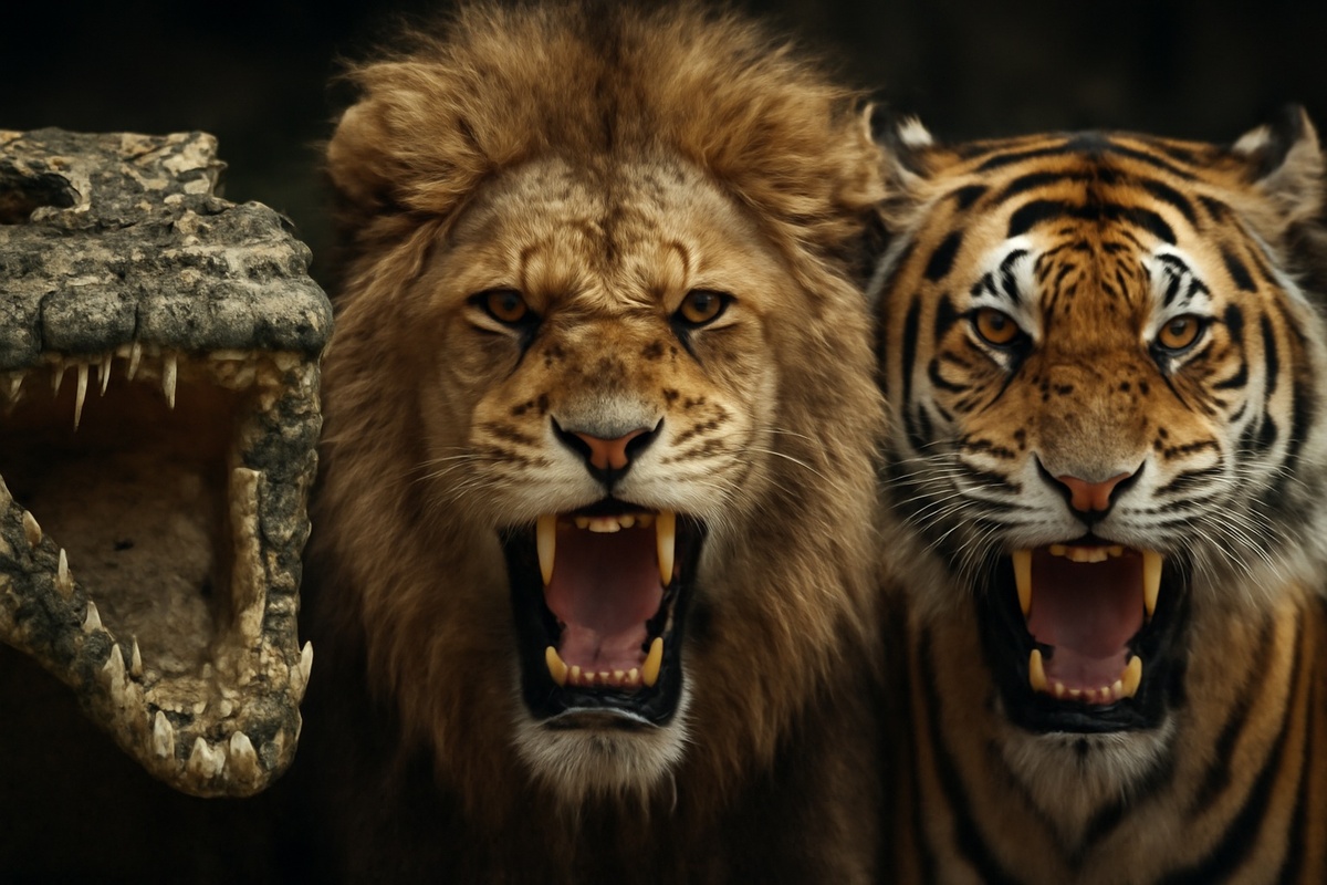    Сверххищники — это животные, которые занимают в пищевой цепи верхнее положение