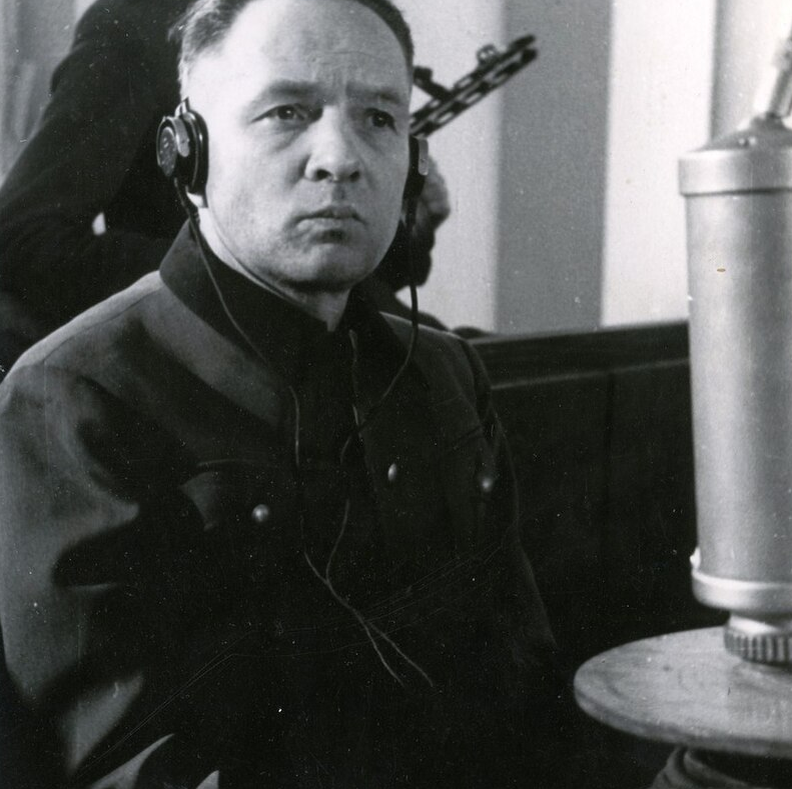 Рудольф Хёсс на суде по своему делу