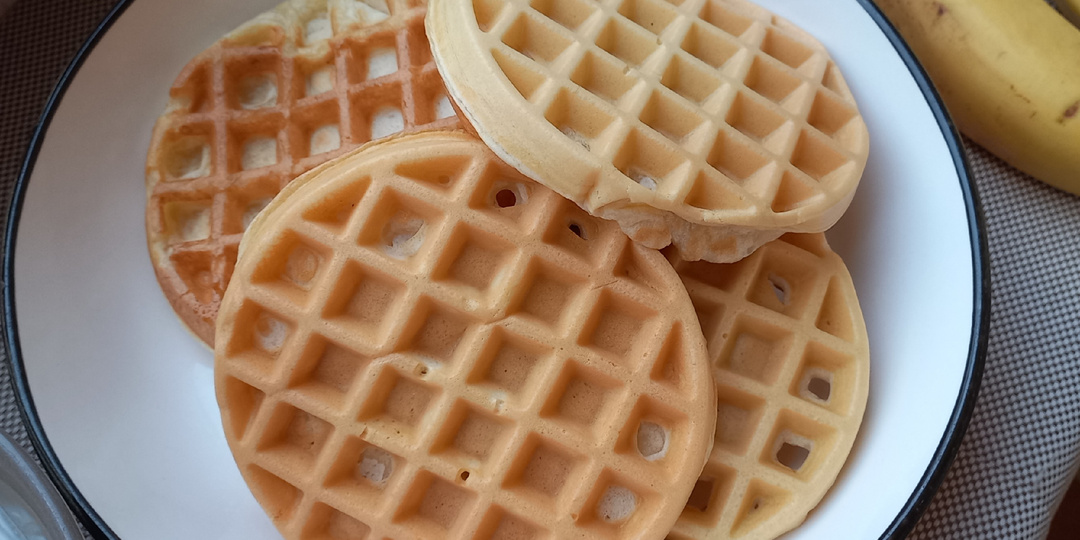 Рецепт мягких вафель в мини-вафельнице