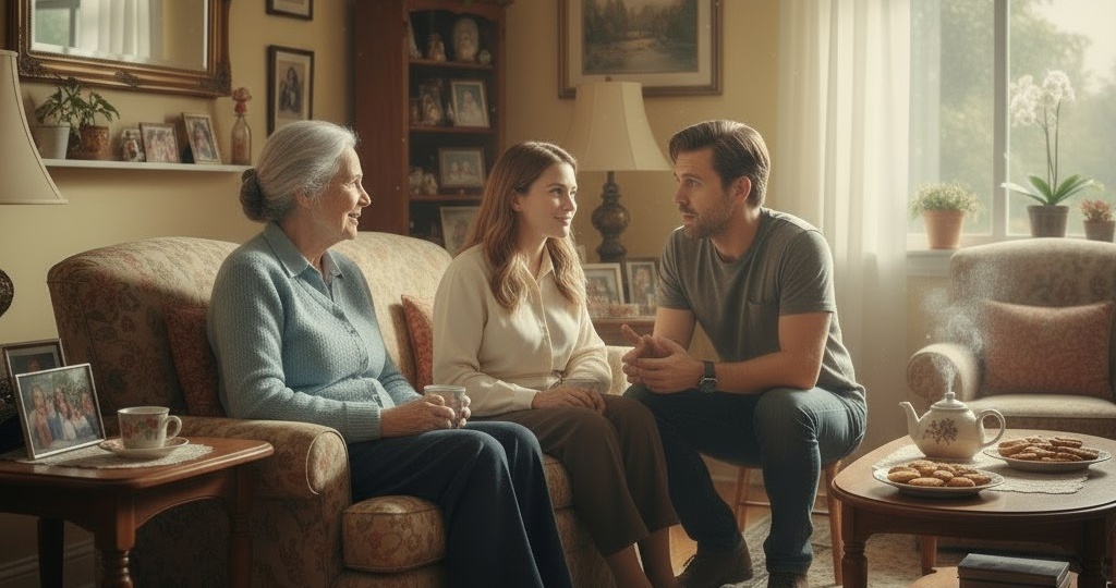 Выгнала свекровь и мужа за дверь, когда узнала правду...