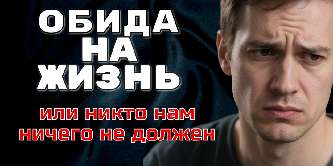 ОБИДА НА ЖИЗНЬ или никто нам ничего не должен
