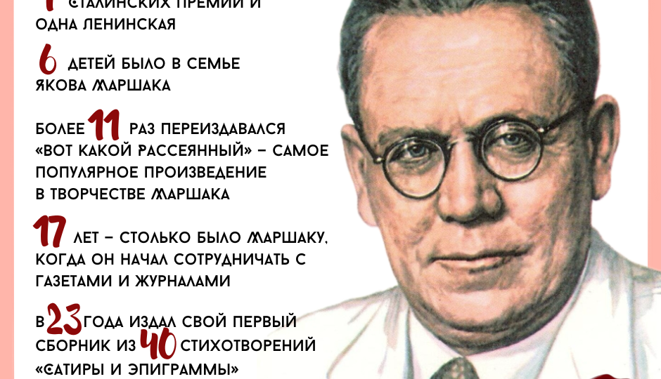 3 ноября родился Самуил Яковлевич Маршак