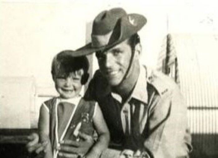    Шерил Гриммер с отцом / Источник: Wikipedia.com