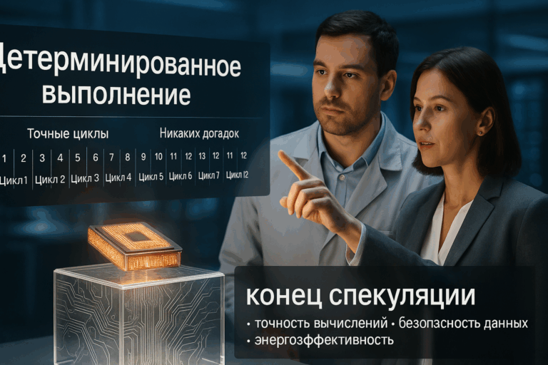    процессоры будущего конец спекуляции отказ от угадывания контекстуальная обработка запросов точность вычислений безопасность данных энергоэффективность