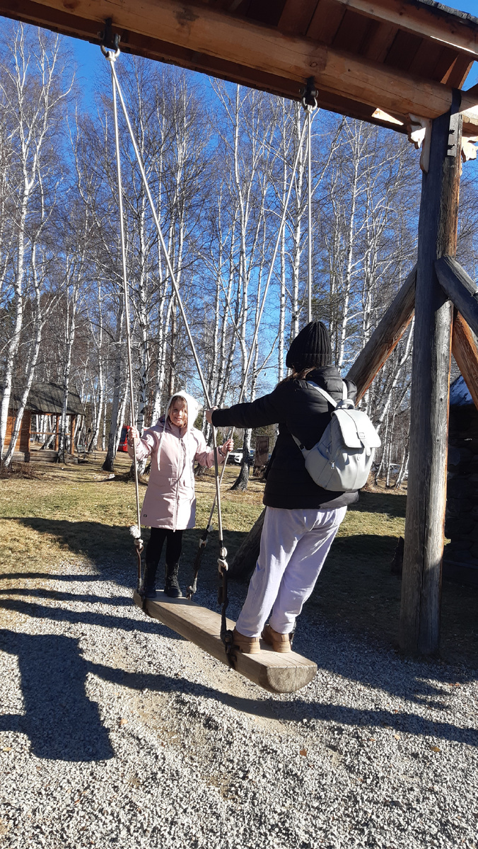 Любимые качели.