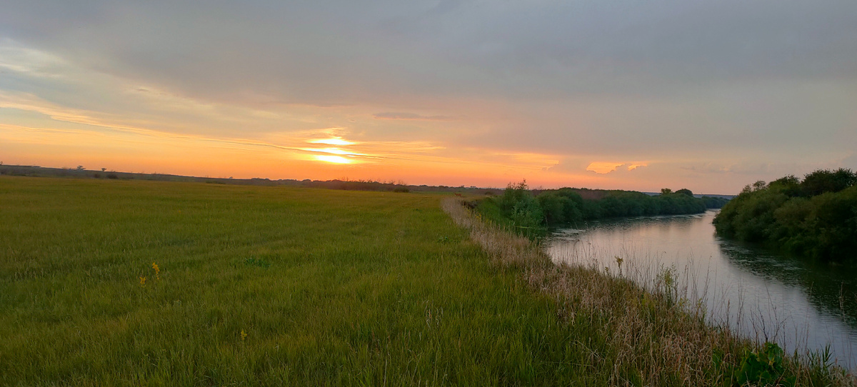 Река Исеть (фото автора)