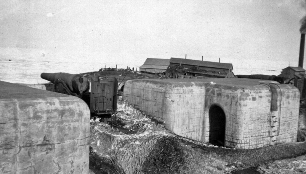 Береговая батарея № 319 «Безымянная» на 9-дюймовых береговых пушек образца 1867 года 