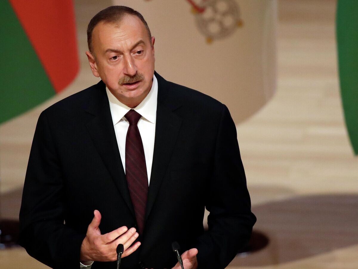    Президент Азербайджана Ильхам Алиев© AP Photo / Sergei Grits