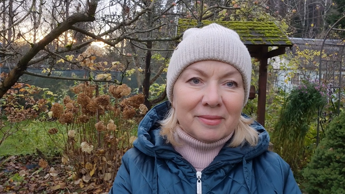 На даче в ноябре