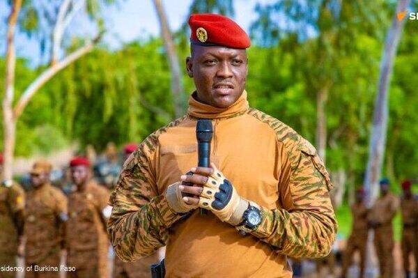 Президент Буркина-Фасо капитан Ибрагим Траоре