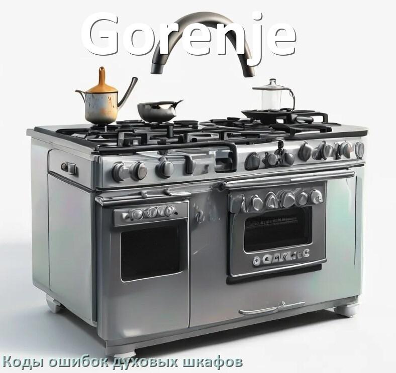 
Духовой шкаф Gorenje ошибки коды что означает F24, F01, E011, F12, Loc, F03