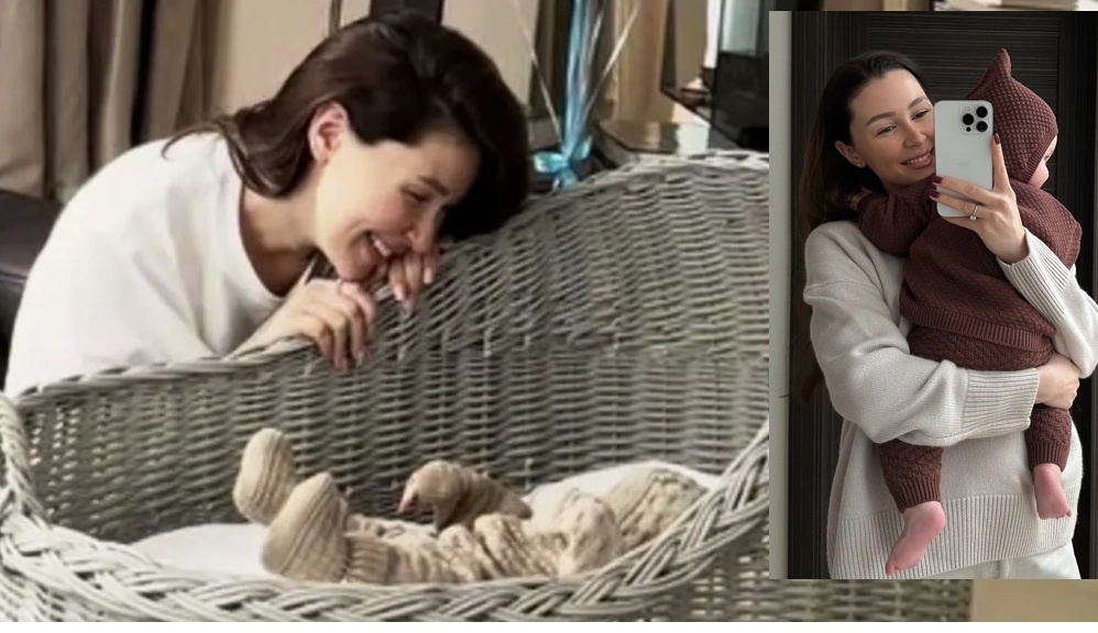 Анна рожала в Дубае. Фото: социальные сети.