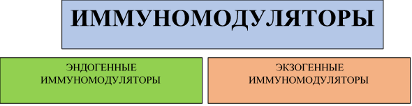 Виды иммуномодуляторов