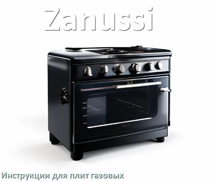 
Газовая плита Zanussi инструкция по эксплуатации и применению
