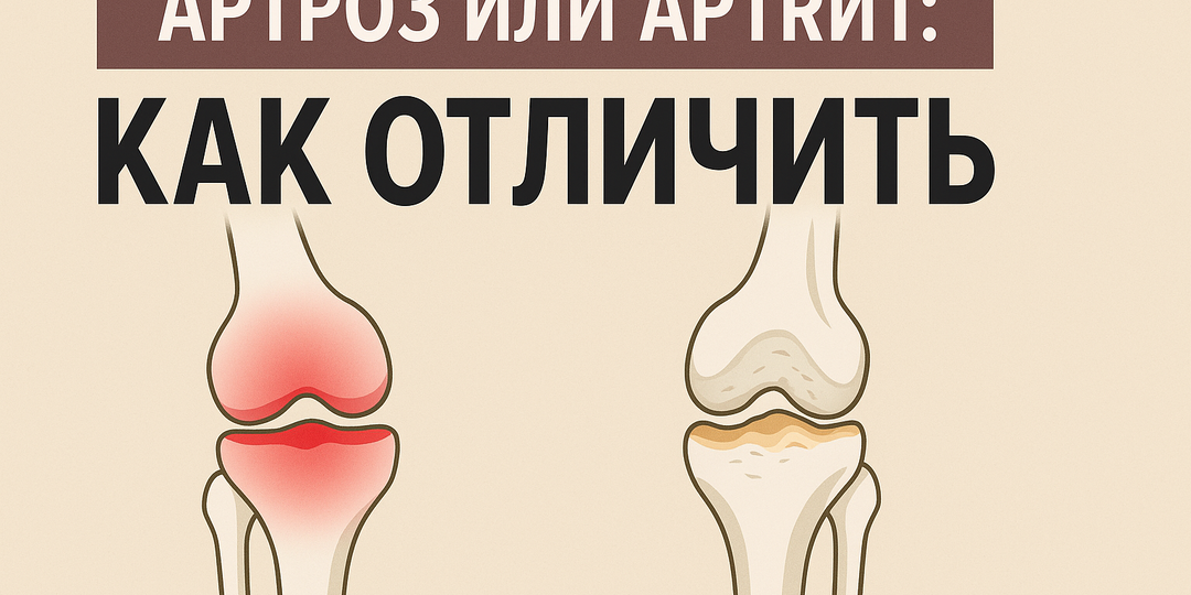 Артроз или артрит: как отличить?