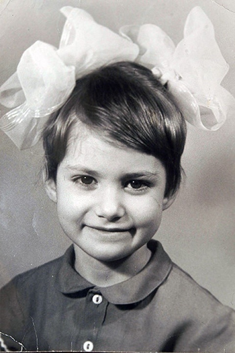 Анна Ковальчук в детстве