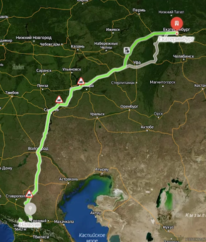 Фотография маршрута Юрия