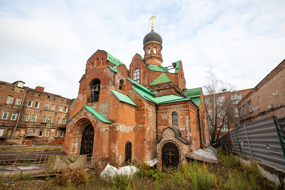Храм Рождества Иоанна Предтечи в Сокольниках (в Колодезном переулке). Москва. Фото автора статьи 