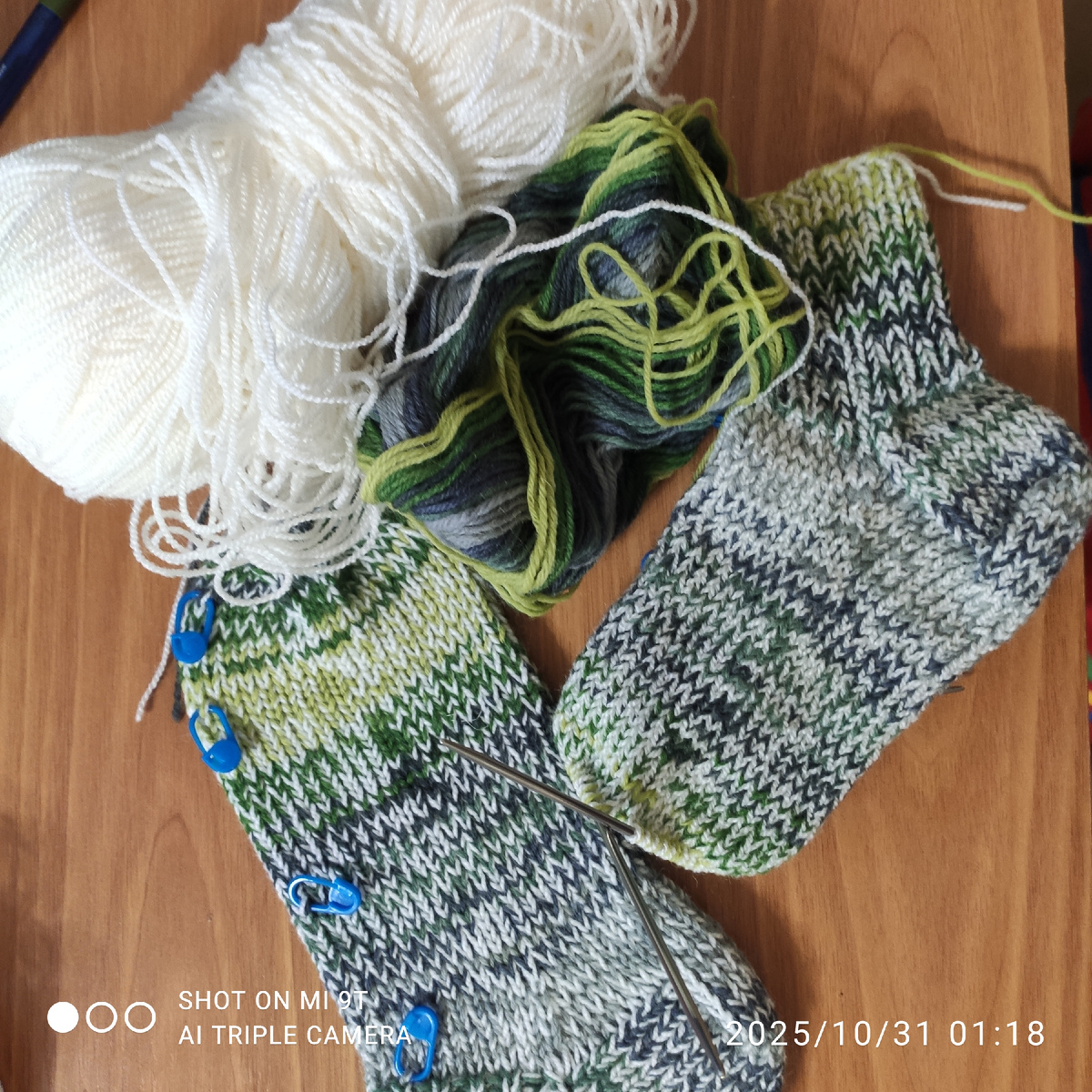 Носочки в работе 