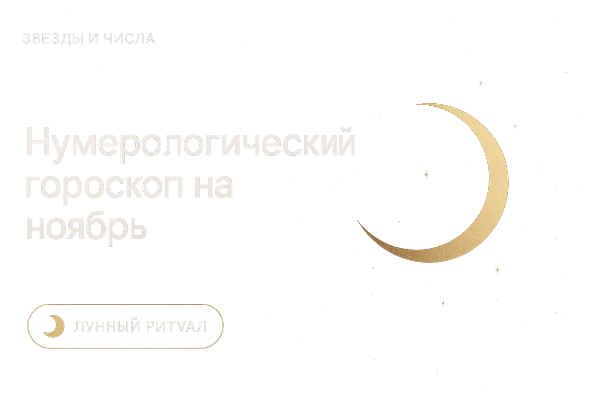    Нумерологический гороскоп на ноябрь раскроет тайны вашей судьбы и укажет на пути, которые изменят вашу жизнь через магию чисел Мария