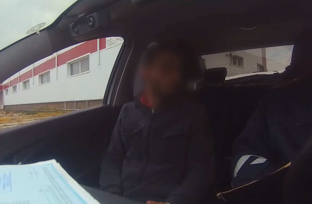 Скриншот с видеозаписи