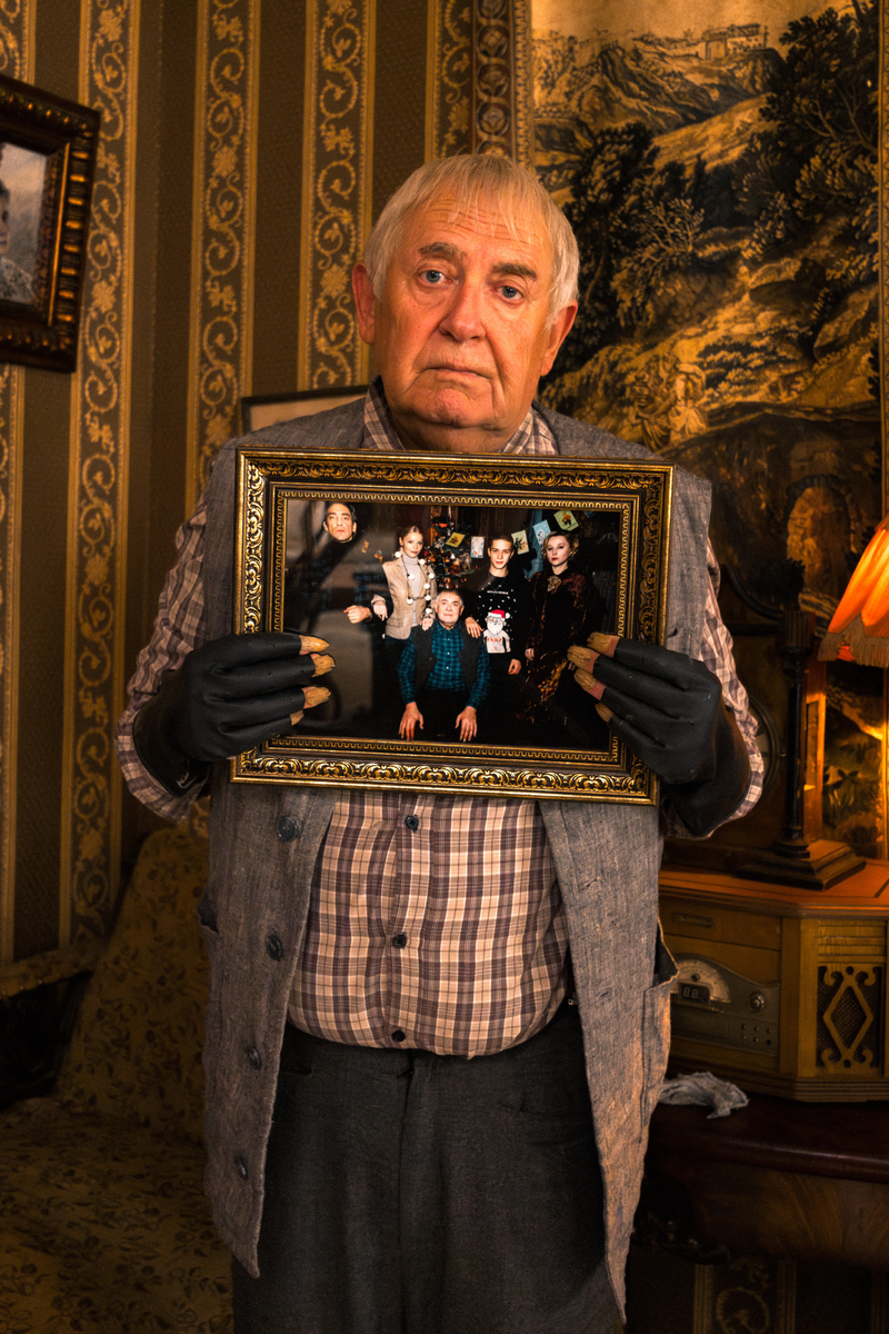 Кадр со съемок сериала "Вампиры средней полосы", 3 сезон