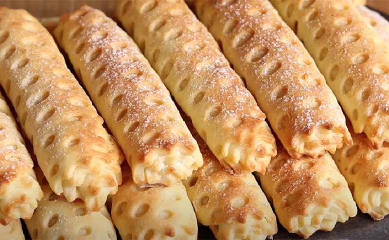 Творожные трубочки: домашнее печенье, влюбляющее в себя с первой пробы
