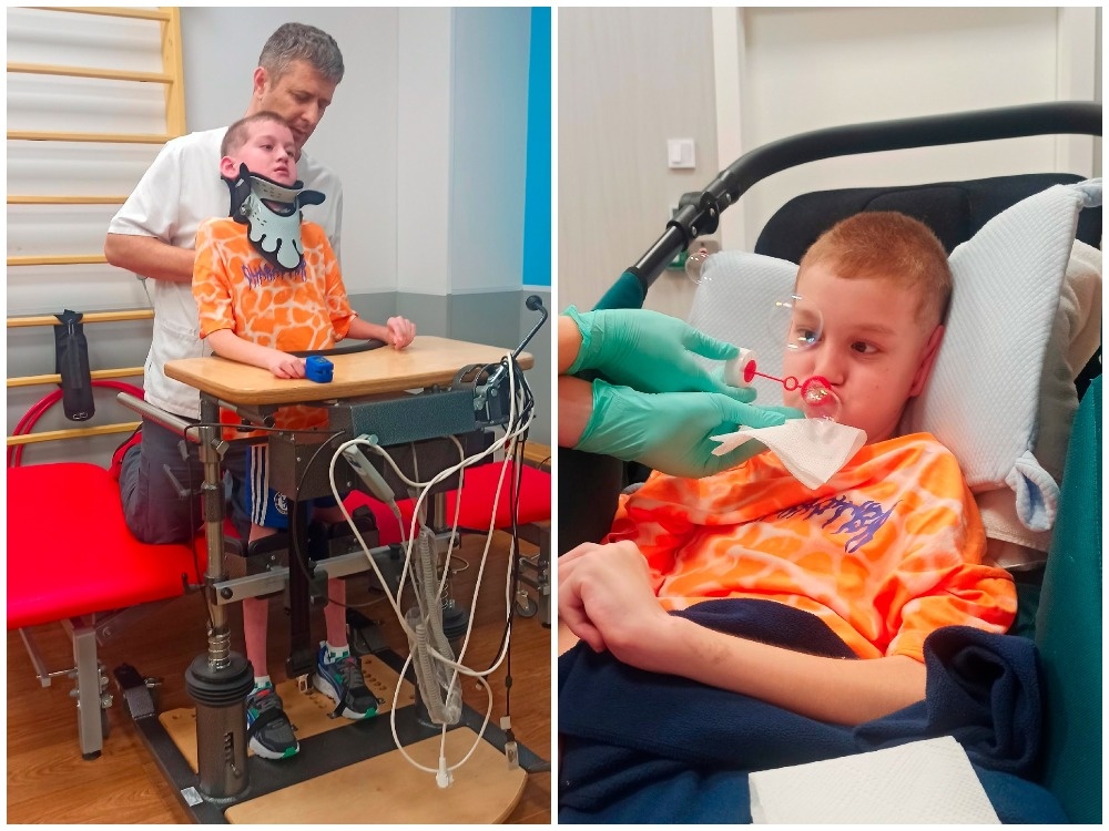    Укушенный энцефалитным клещом Всеволод Соловьев начал говорить© Валерий Соловьев/VK