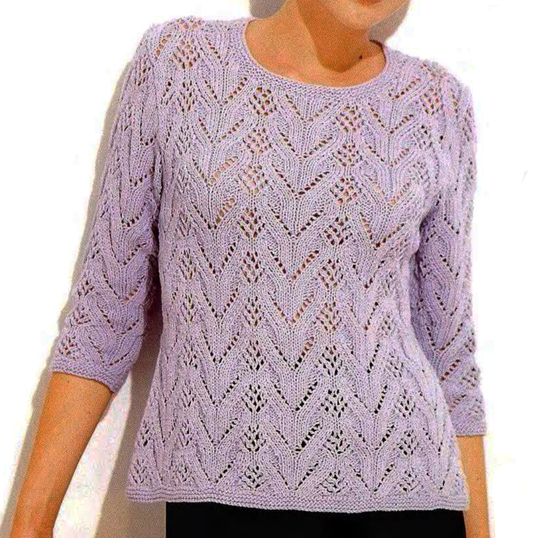 из японского журнала 編んでみようシリーズ