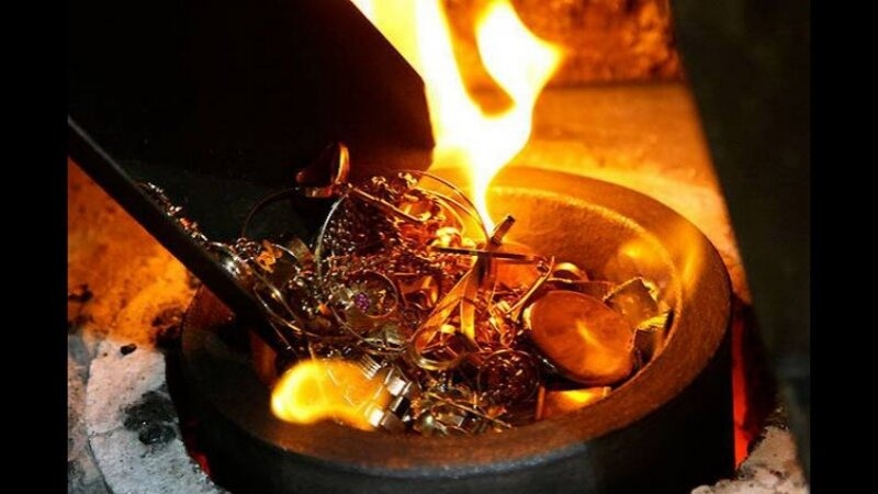 Переплавка золотых изделий