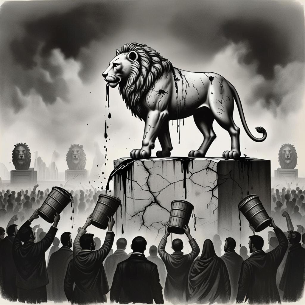 Ритуальное самооплевывание. Перманентное «ведро помоев», которое мы с упоением выливаем на головы предков.