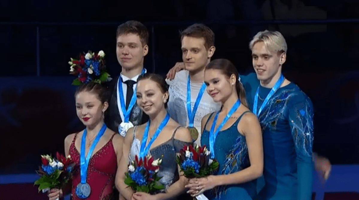     Скриншот с видео Первого канала Фотография взята из открытых источников.