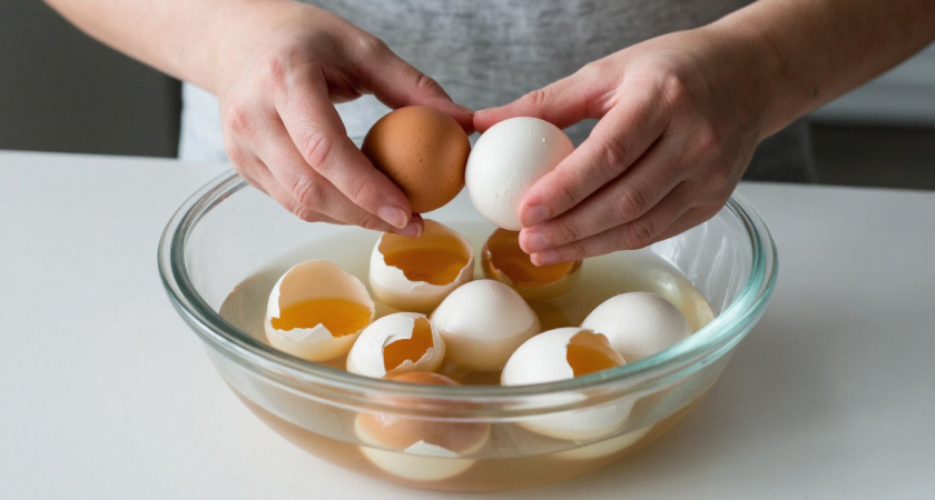    Замачиваю яичную скорлупу в уксусе на 48 часов и радуюсь результату: почва рыхлая, мягкая как пух. Никаких удобрений не надо