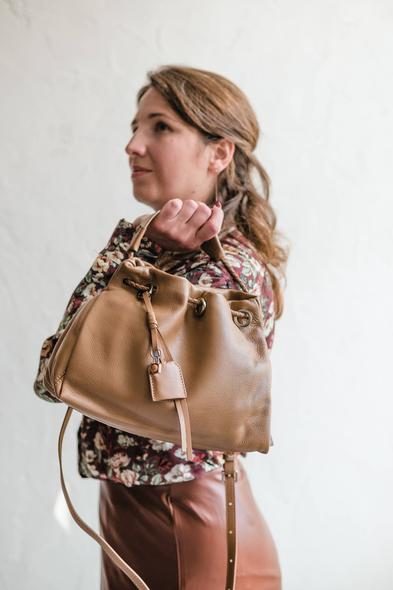 Сумка кисет MARIE (арт. 6821) из новой коллекции осень-зима 2025-2026